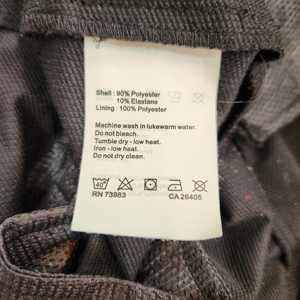 Helly Hansen Pants Mens 38x31 Black Performance Wear Hiking Stretch *China - Picture 7 of 13